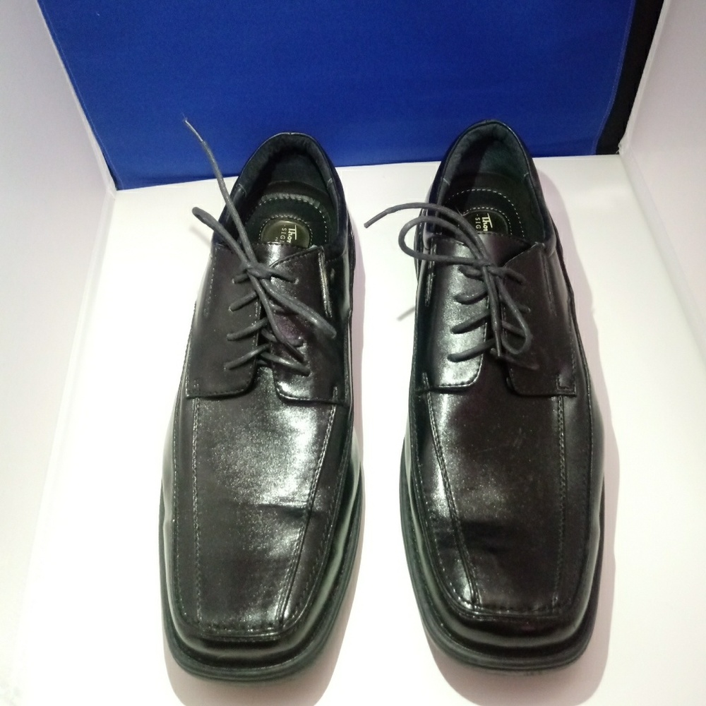 Thom McAn Signature Black Kale Dress Oxford Shoes